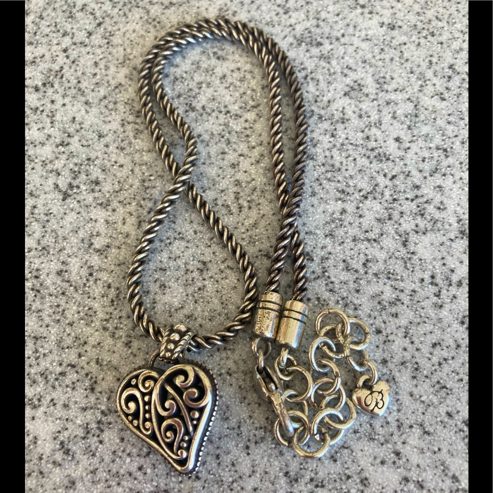 Brighton Crystal Heart Necklace